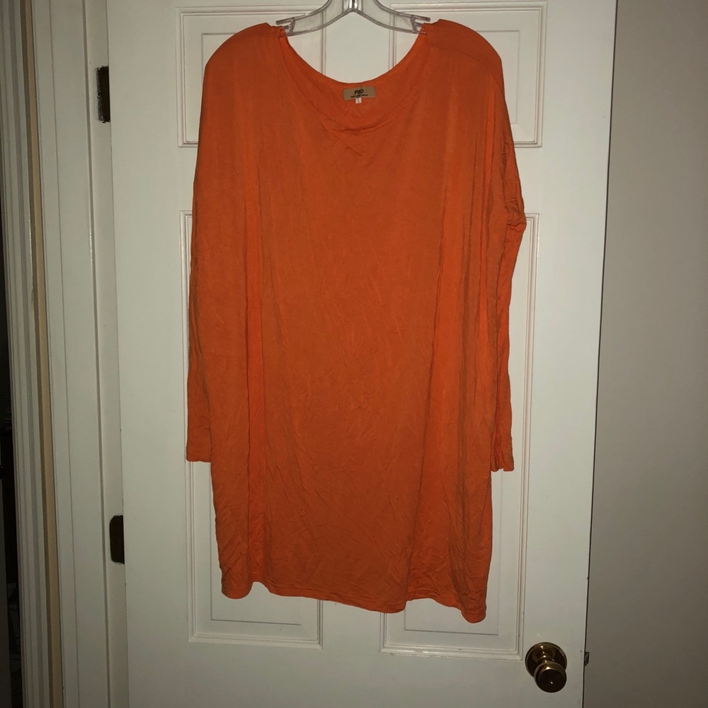 Piko long sleeve dress